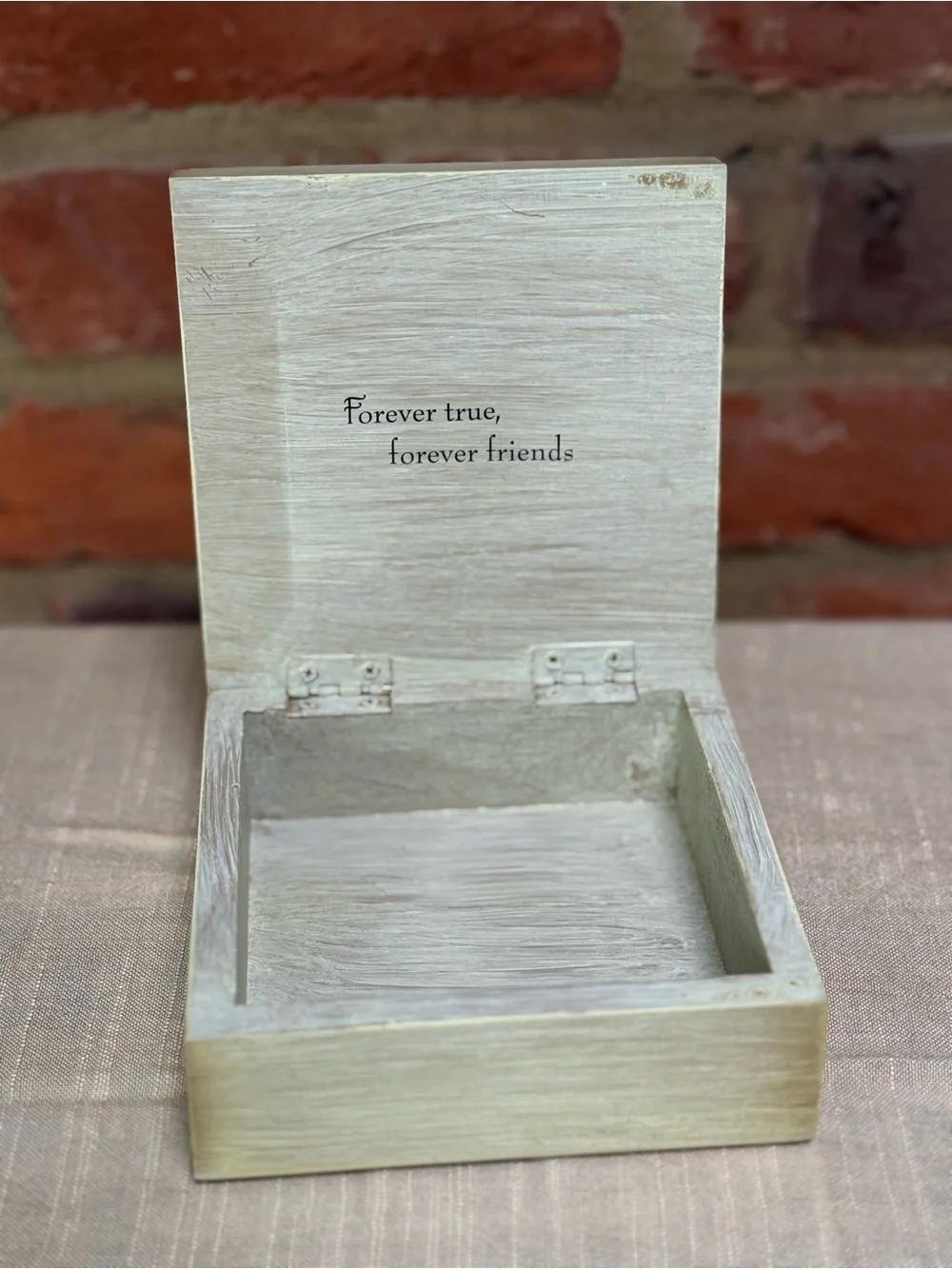 Willow Tree Forever True, Forever Friends- Decorative Trinket Box